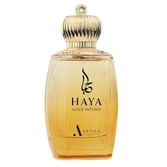 Aroma Concepts Haya Gold Intense on Decantalize sample decant