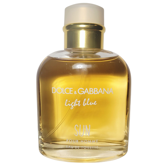 Dolce & Gabbana Light Blue Sun Pour Homme on Decantalize sample decant
