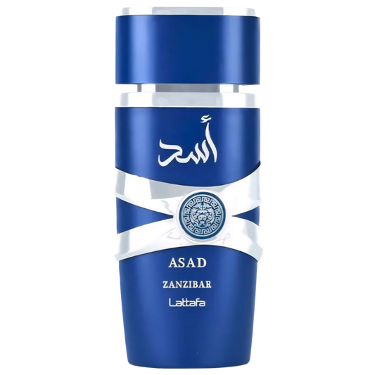 Lattafa ASAD Zanzibar on Decantalize sample decant