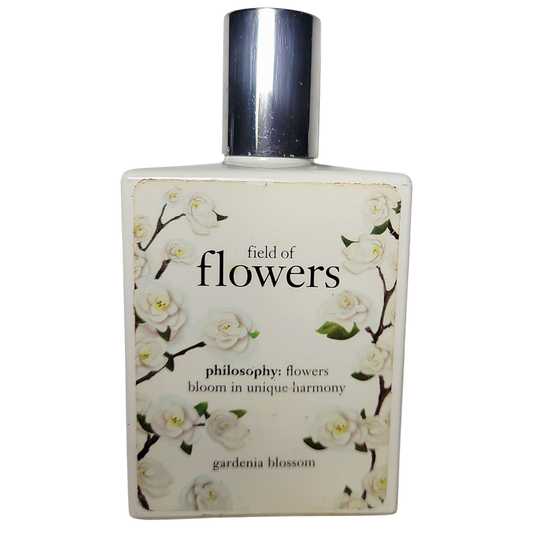 Philosophy Field of Flowers Gardenia Blossom on Decantalize sample decant