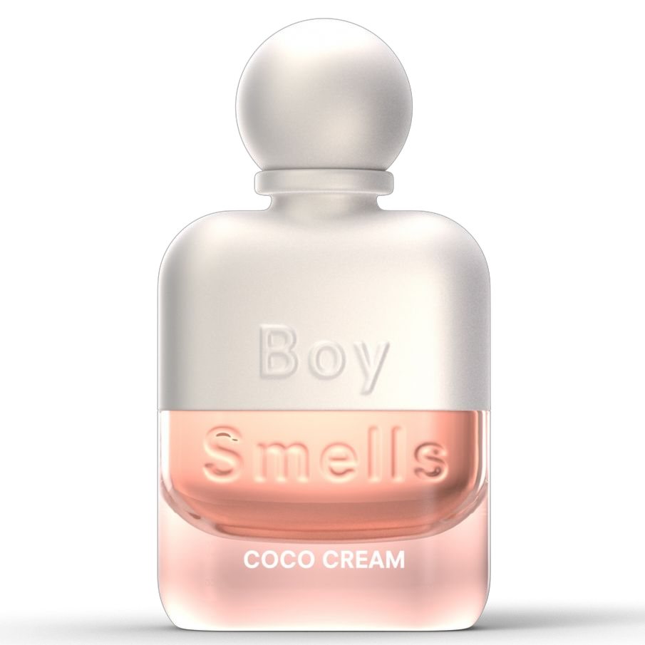 Boy Smells Coco Cream on Decantalize sample decant