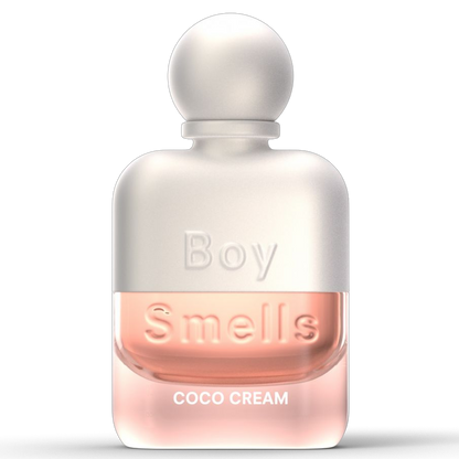 Boy Smells Coco Cream on Decantalize sample decant