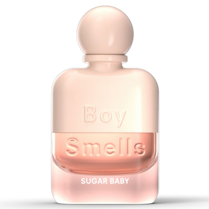 Boy Smells Sugar Baby on Decantalize sample decant