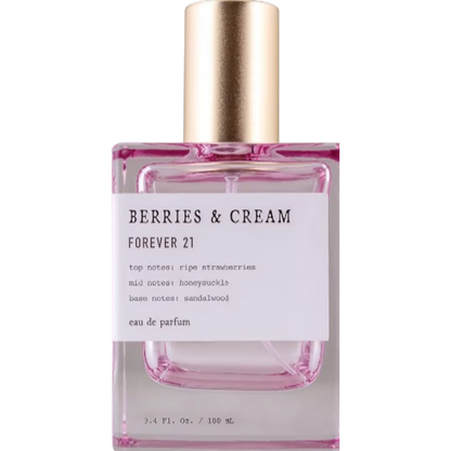 Forever 21 Berries & Cream on Decantalize sample decant