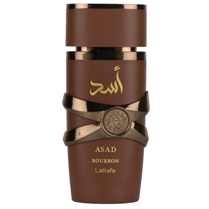 Lattafa ASAD Bourbon on Decantalize sample decant