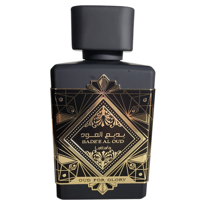 Lattafa Bade’e Al Oud Oud For Glory on Decantalize sample decant