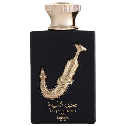 Lattafa Ishq Al Shuyukh Gold on decantalize decant sample