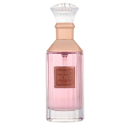 Lattafa Velvet Rose on Decantalize sample decant