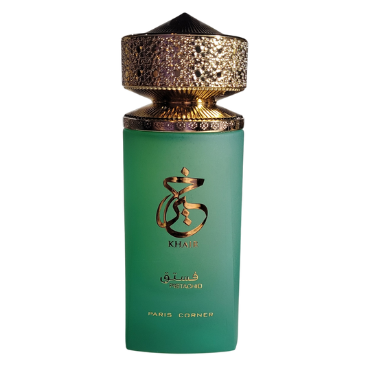 Paris Corner Khair Pistachio on decantalize sample decant  unisex gourmand