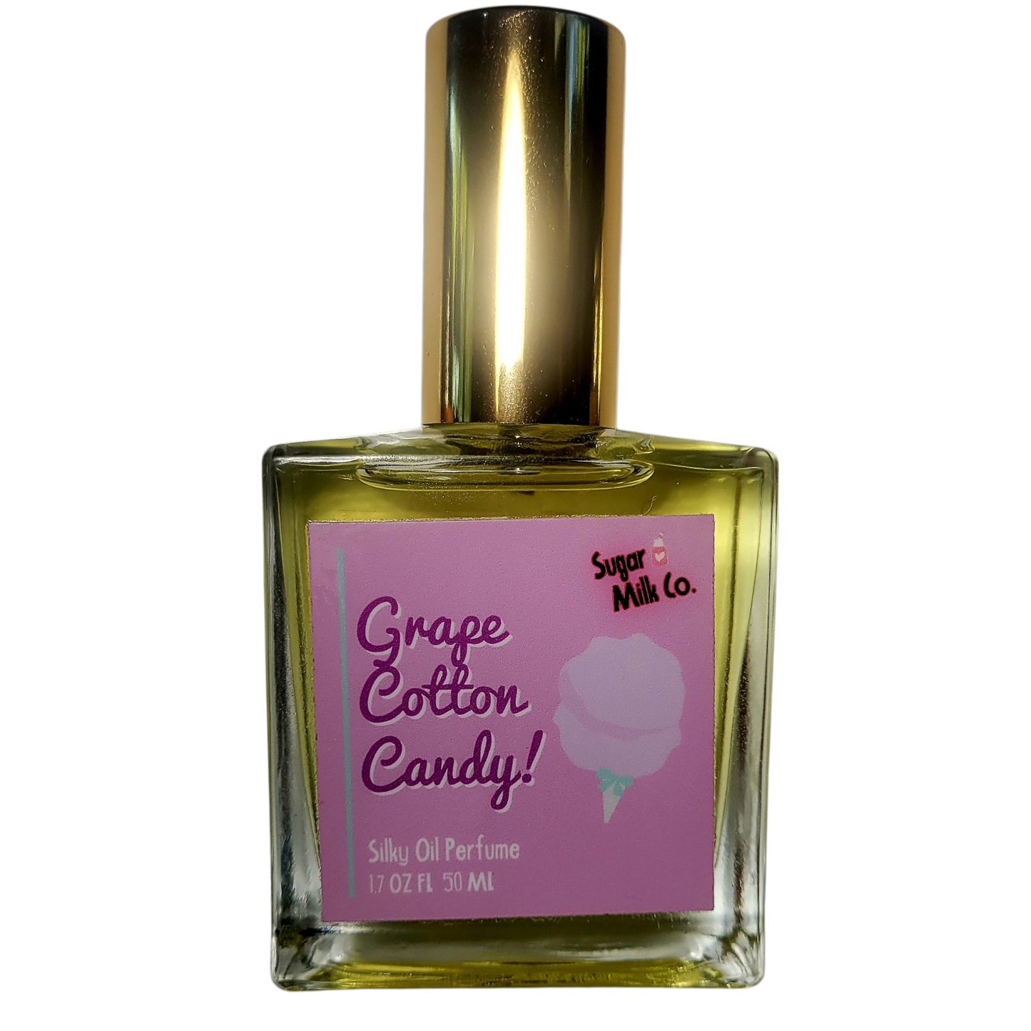 Sugar Milk Co. Grape Cotton Candy on Decantalize sample decant