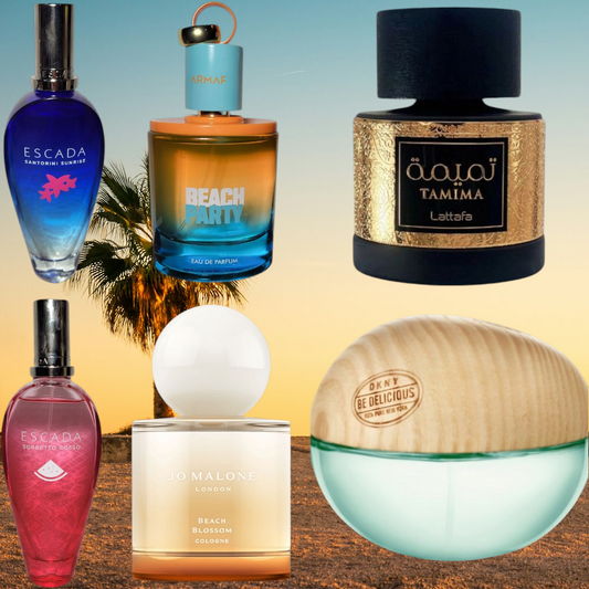 Summer Beach Sample Bundle on Decantalize fragrance samples