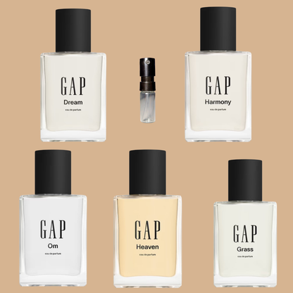 GAP Iconic Fragrances 2026 Relaunch Sample Bundle