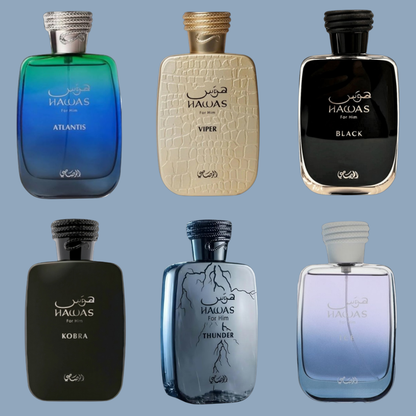Rasasi Hawas Men’s Sample Bundle