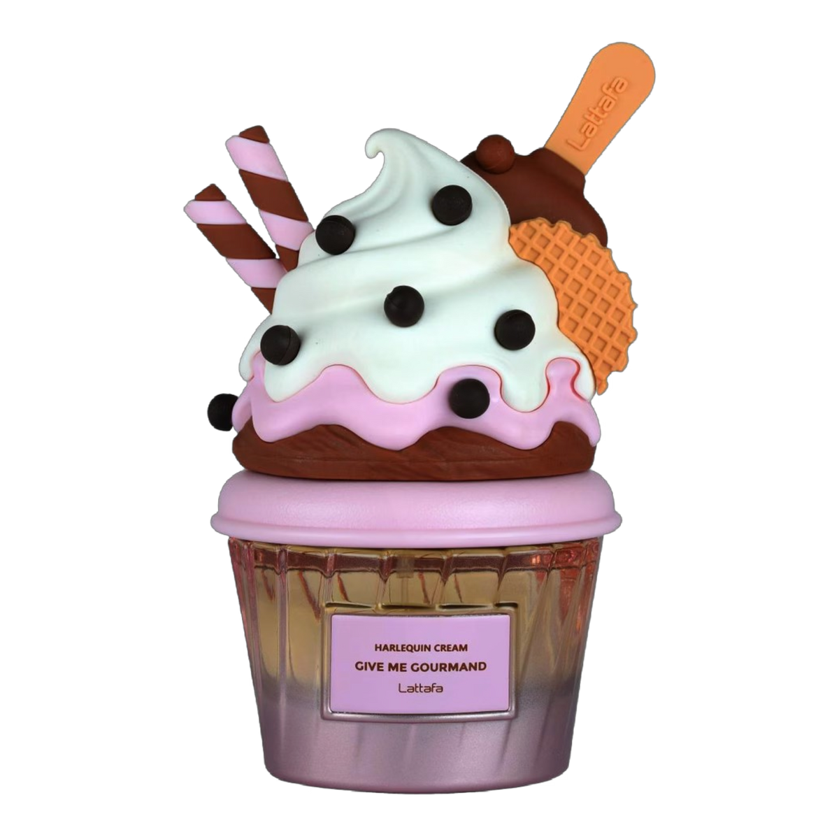 Lattafa Give Me Gourmand Harlequin Cream